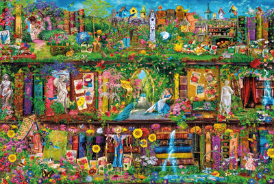 Clementoni 6000 Piece Jigsaw Puzzle: The Garden Shelf