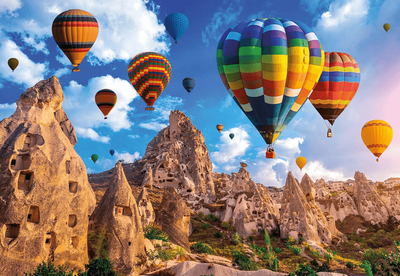 Clementoni 1000 Piece Jigsaw Puzzle Balloons in Cappadocia