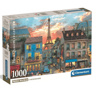 Clementoni 1000 Piece Jigsaw Puzzle  Streets Of Paris