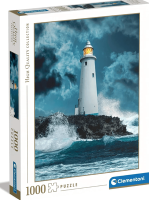 Clementoni 1000 Piece Jigsaw Puzzle Lighthouse in the Storm