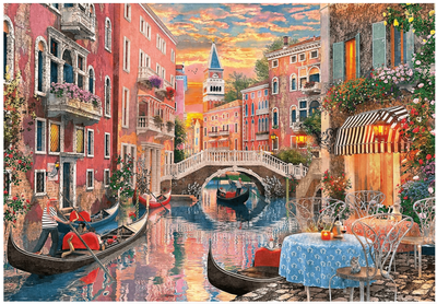 Clementoni 6000 Piece jigsaw Puzzle Venice Evening Sunset