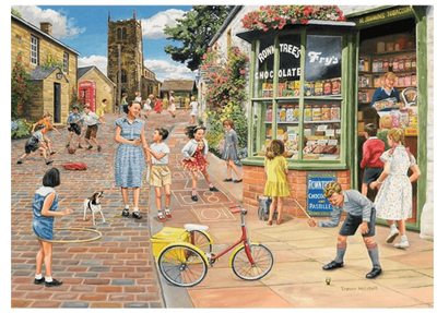 Holdson 1000 Piece Jigsaw Puzzle Village Kids (Village Sweet Shop)