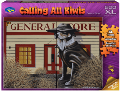 Holdson 500XL Piece Jigsaw Puzzle Calling All Kiwis General Store