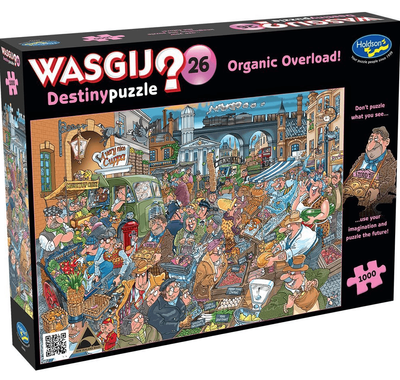 Holdson 1000 Piece Jigsaw Puzzle Wasgij Destiny 26 (Organic Overload)