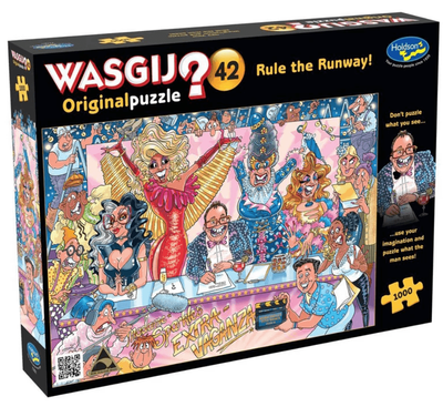 Holdson 1000 Piece Jigsaw Puzzle Wasgij Original 42 (Rule the Runway)