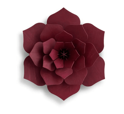 LOVI Decor Flower 15cm Dark Red