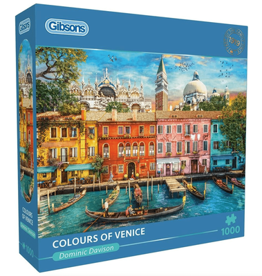 Gibsons 1000 Piece Jigsaw Puzzle Colours Of Venice