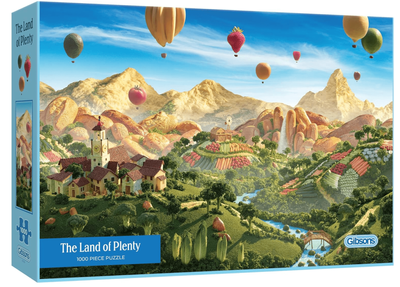 Gibsons 1000 Piece Jigsaw Puzzle The Land of Plenty