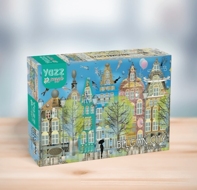 Yazz 1000 Piece Jigsaw Puzzle Belgian City