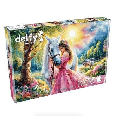 Delfy 1000 Piece Jigsaw Puzzle Sunny Serene Bond