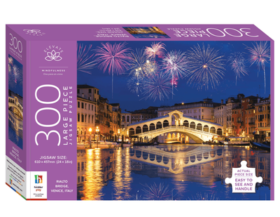 Hinkler 300 XL Piece Jigsaw Puzzle Rialto Bridge Venice Italy