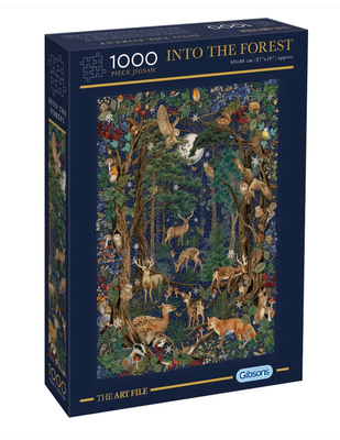 Gibson 1000 Piece Jigsaw Puzzle The Art File: Into The Forest