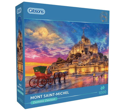 Gibsons 1000 Piece Jigsaw Puzzle Mont Saint-Michel