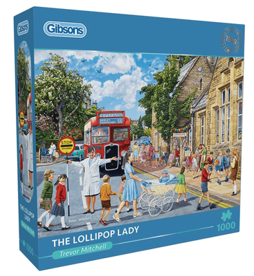 Gibsons 1000 Piece Jigsaw Puzzle The Lollipop Lady