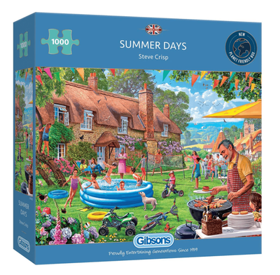 Gibsons 1000 Piece Jigsaw Puzzle Summer Days