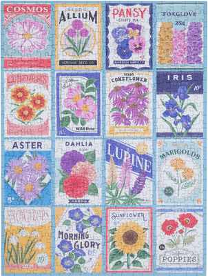 WerkShoppe 500 Piece Jigsaw Puzzle Seed Packets