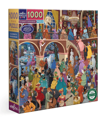 eeBoo 1000 Piece Jigsaw Puzzle: Alchemists Masquerade