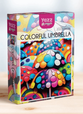 Yazz 1000 Piece Jigsaw  Puzzle Colourful Umbrella