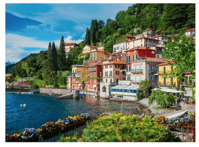 Ravensburger 500 Piece  Jigsaw Puzzle Lake Como Italy