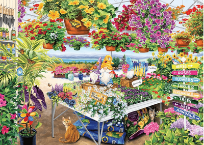 Ravensburger 500 Piece  Jigsaw Puzzle Glorious Garden Center