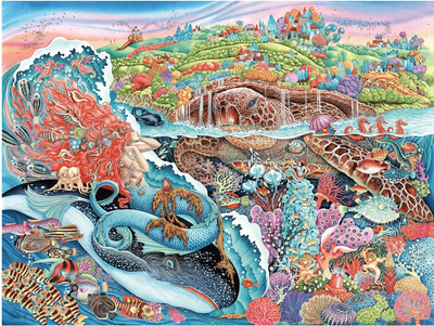 Ravensburger 2000 Piece Jigsaw Puzzle Thalassic Tale