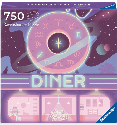 Ravensburger 750 Piece Jigsaw Puzzle Art &amp; Soul Astrological Diner