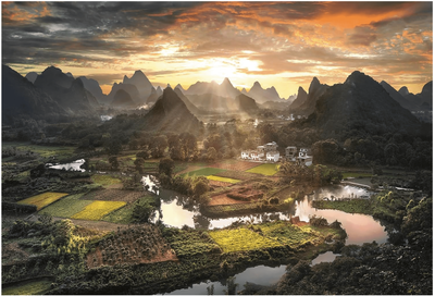 Clementoni 2000 Piece Jigsaw Puzzle: View Of China