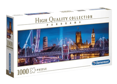 Clementoni 1000 Piece Panorama Jigsaw Puzzle: London Night