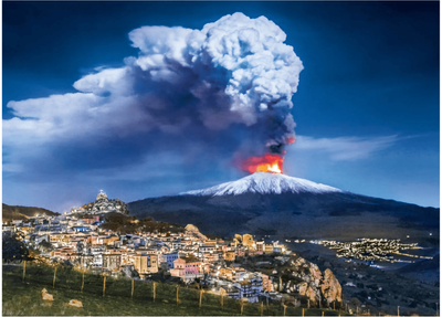 Clementoni 1000 Piece Jigsaw Puzzle: Mount Etna