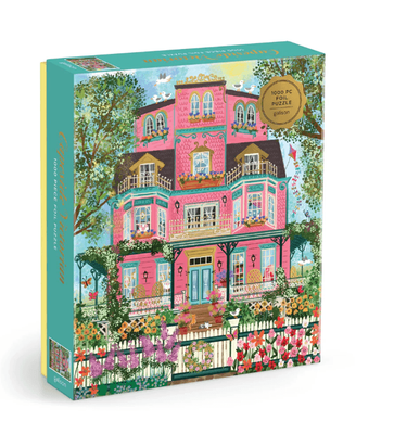 Galison 500 Piece Jigsaw Puzzle: Joy Laforme Capeside Victorian Foil Puzzle