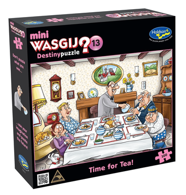 Holdson Wasgij Mini Destiny 13 100 Piece Jigsaw Puzzle (Time for Tea)