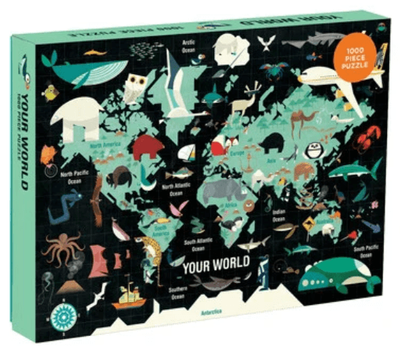 Mudpuppy Your World 1000 Piece Jigsaw Puzzle 8yrs+