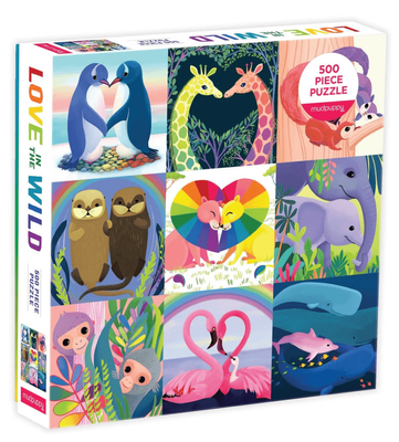 Mudpuppy Love In The Wild 500 Piece Jigsaw Puzzle 8yrs+