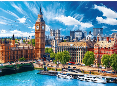 Trefl 500 Piece Jigsaw Puzzle: Sunny Day in London