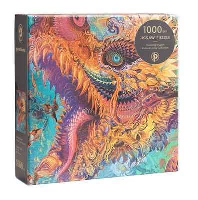 Paperblanks 1000 Piece Jigsaw Puzzle: Humming Dragon