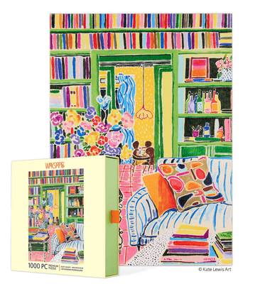 WerkShoppe 1000 Piece Jigsaw Puzzle Books &amp; Bouquets