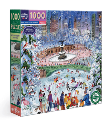eeBoo 1000 Piece Jigsaw Puzzle New York City Skaters