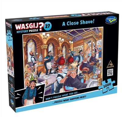 Holdson Wasgij 1000 Piece Jigsaw Puzzle Mystery 27 A Close Shave