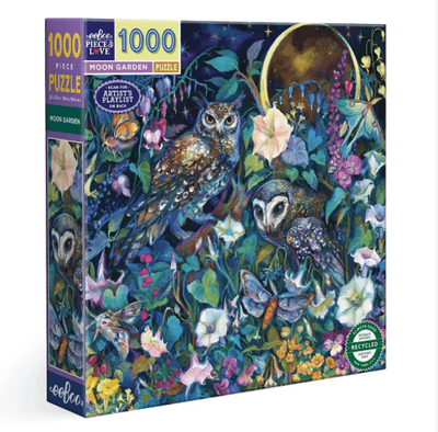 eeBoo Moon Garden 1000 Piece Jigsaw Puzzle