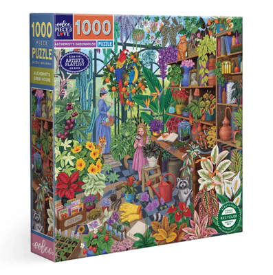 eeBoo Alchemist&#039;s Greenhouse 1000 Piece Jigsaw Puzzle