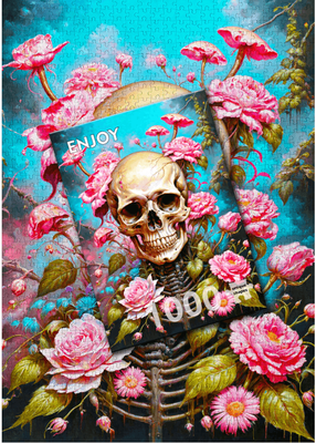 ​Enjoy 1000 Piece Jigsaw Puzzle Garden Skeleton
