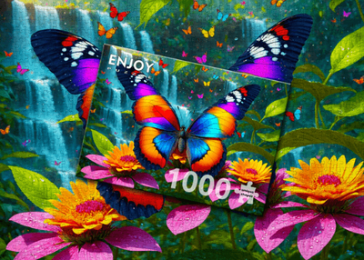 Enjoy 1000 Piece Jigsaw Puzzle Butterfly In The Forest