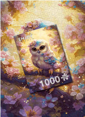 Enjoy 1000 Piece Jigsaw Puzzle Gentle Owl