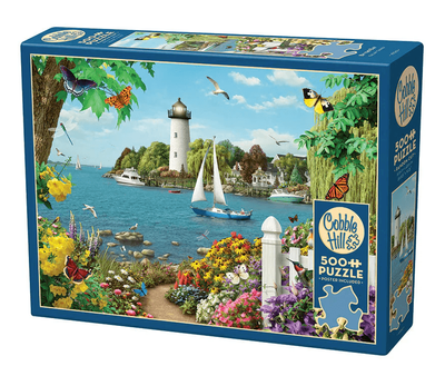 Cobble Hill 500 Piece Jigsaw Puzzle By The Bay