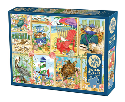 Cobble Hill 500 Piece Jigsaw Puzzle Day at the Beach