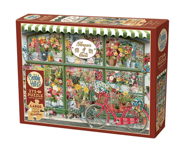 Cobble Hill 275 XL Piece Easy Handling Jigsaw Puzzle Flowers and Cacti Shop