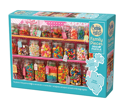 Cobble Hill 350 Piece Family Jigsaw Puzzle Candy Counter
