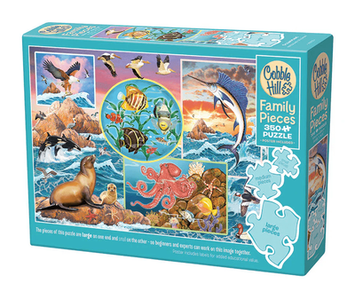 Cobble Hill 350 Piece Family Jigsaw Puzzle Ocean Magic