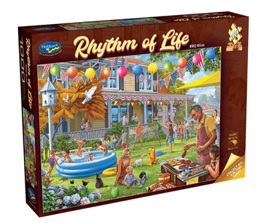 Holdson 1000 piece jigsaw puzzle Rhythm of life: BBQ Bliss