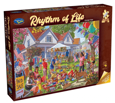 Holdson 1000 piece jigsaw puzzle Rhythm of life: Garage Sale